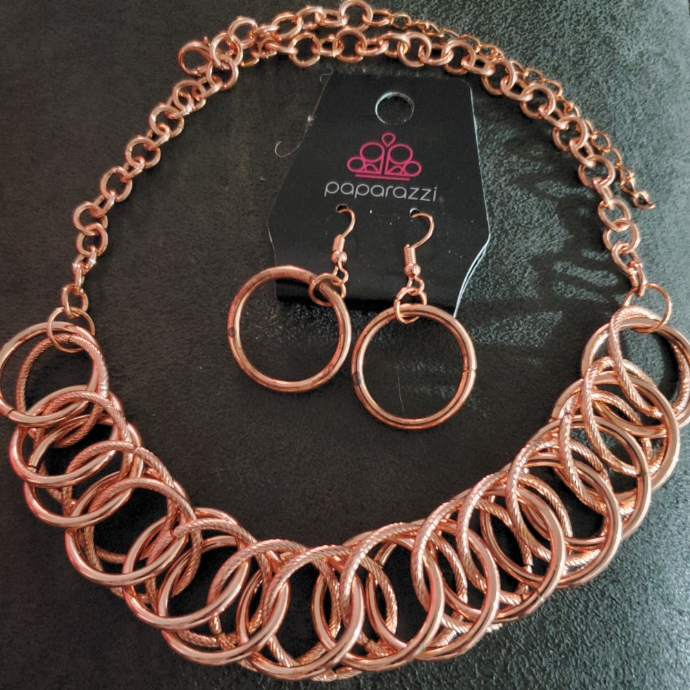 Necklace and Earrings